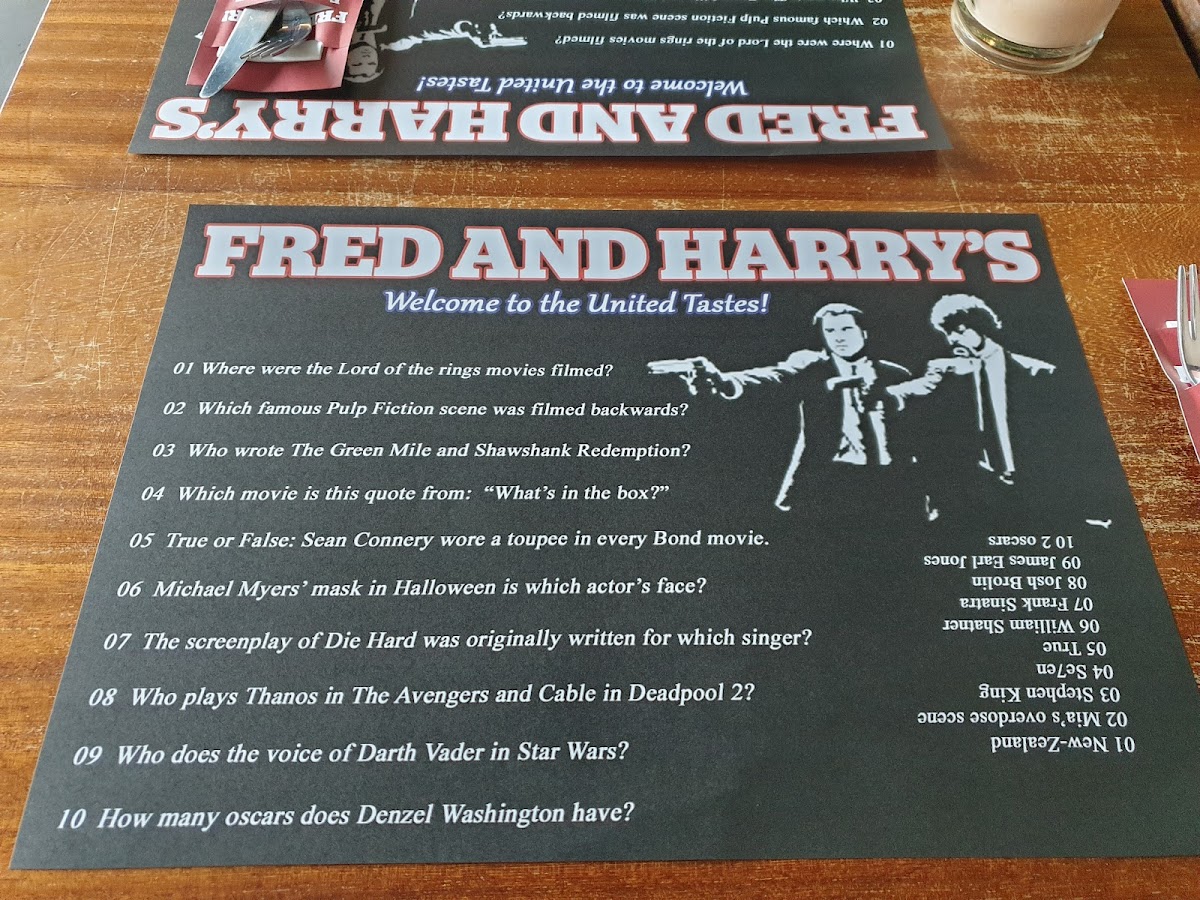 Menu Fred And Harry’S Schiedam Euroscoop-1